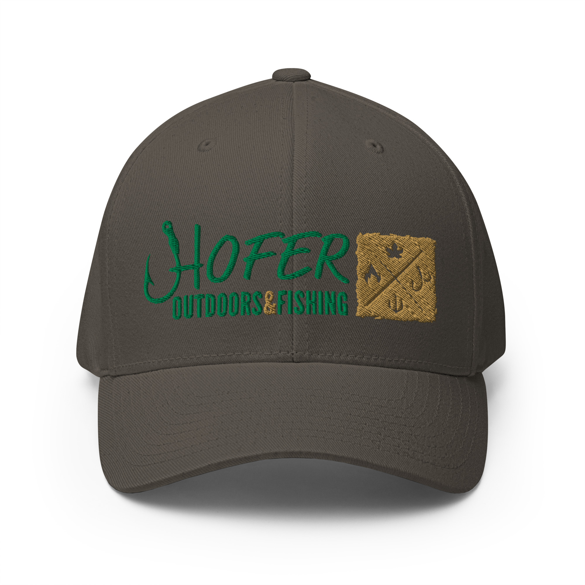 Structured Twill Green/Gold Logo - Image 2