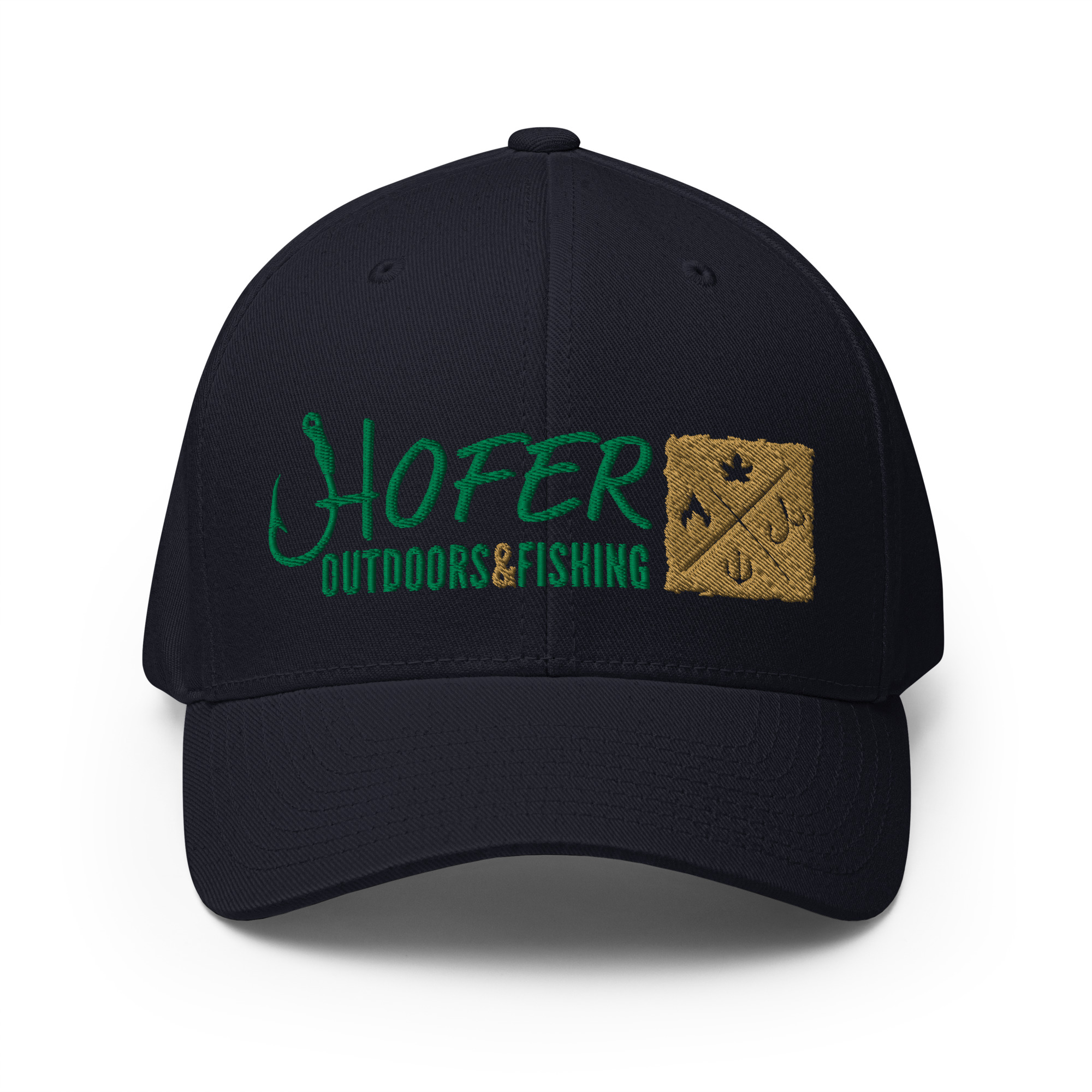 Structured Twill Green/Gold Logo - Image 3