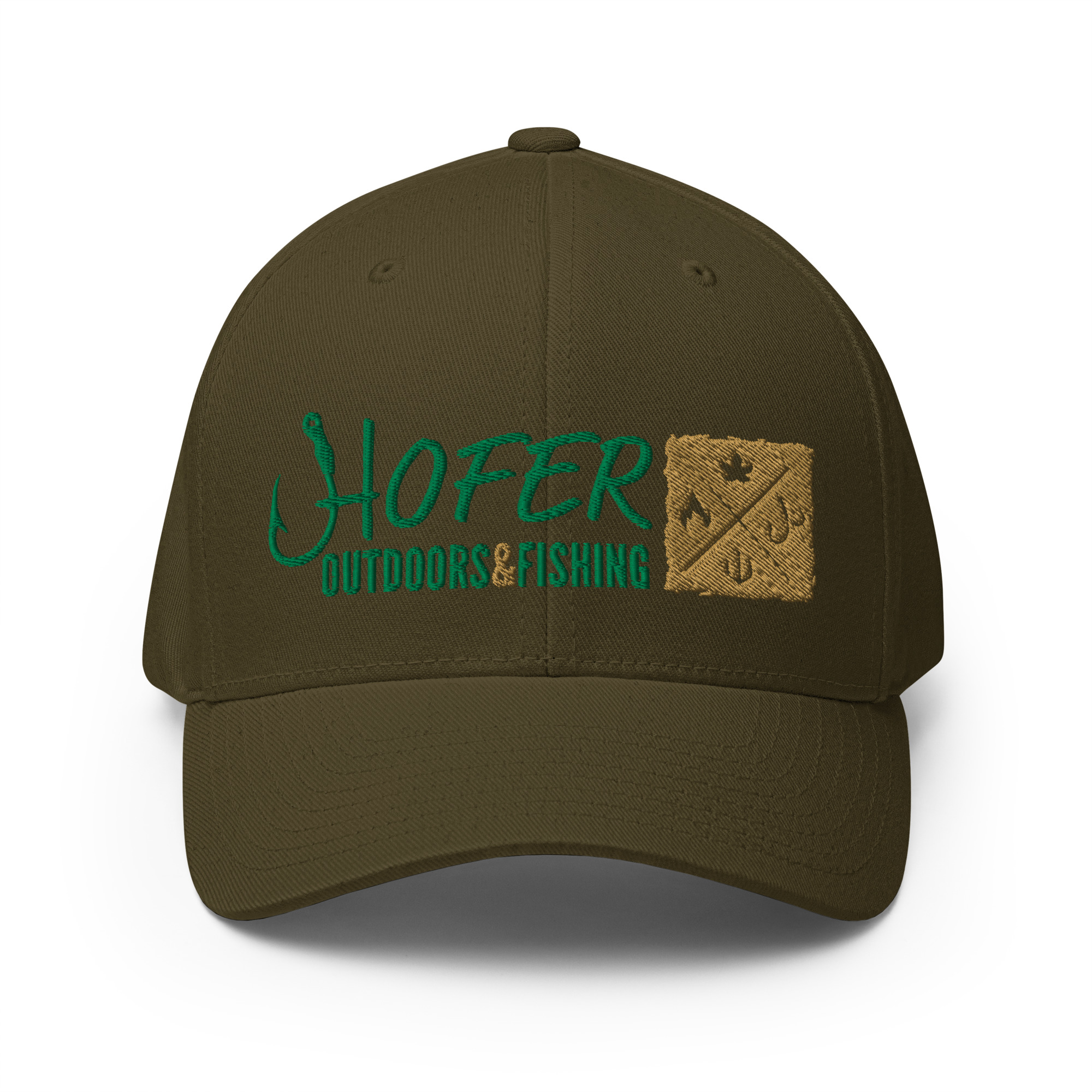 Structured Twill Green/Gold Logo - Image 9